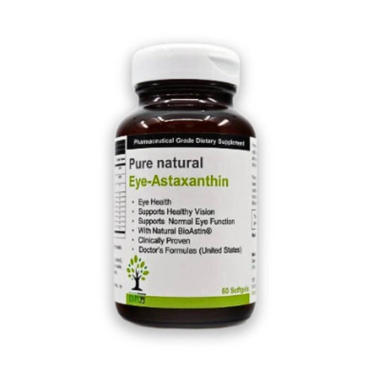 博士。 NUTRACEUTICALS 纯天然护眼虾青素 PURE NATURAL EYE-ASTAXANTHIN (60 粒)