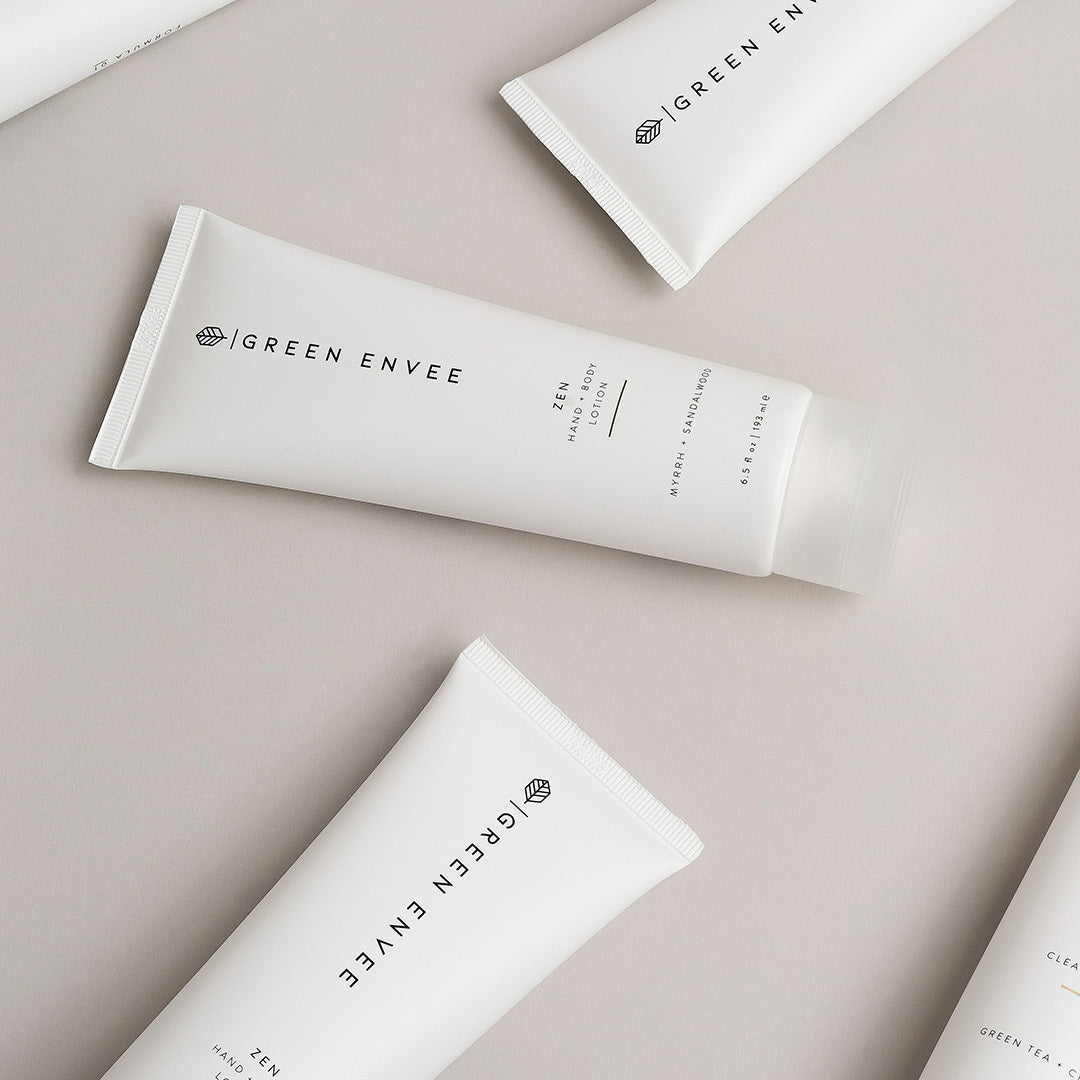 GREEN ENVEE 135 禪 - 埃及沒藥檀⾹潤膚露 ZEN RELAXING HAND + BODY LOTION (236ML)