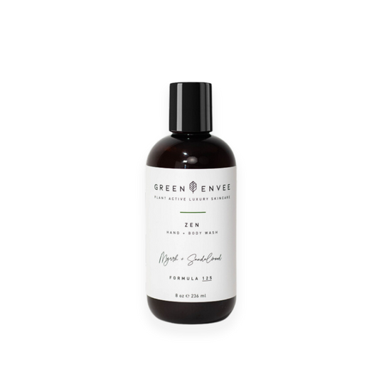 GREEN ENVEE 125 ZEN RELAXING HAND + BODY WASH 禅 - 埃及没药檀香沐浴露 (236ML)