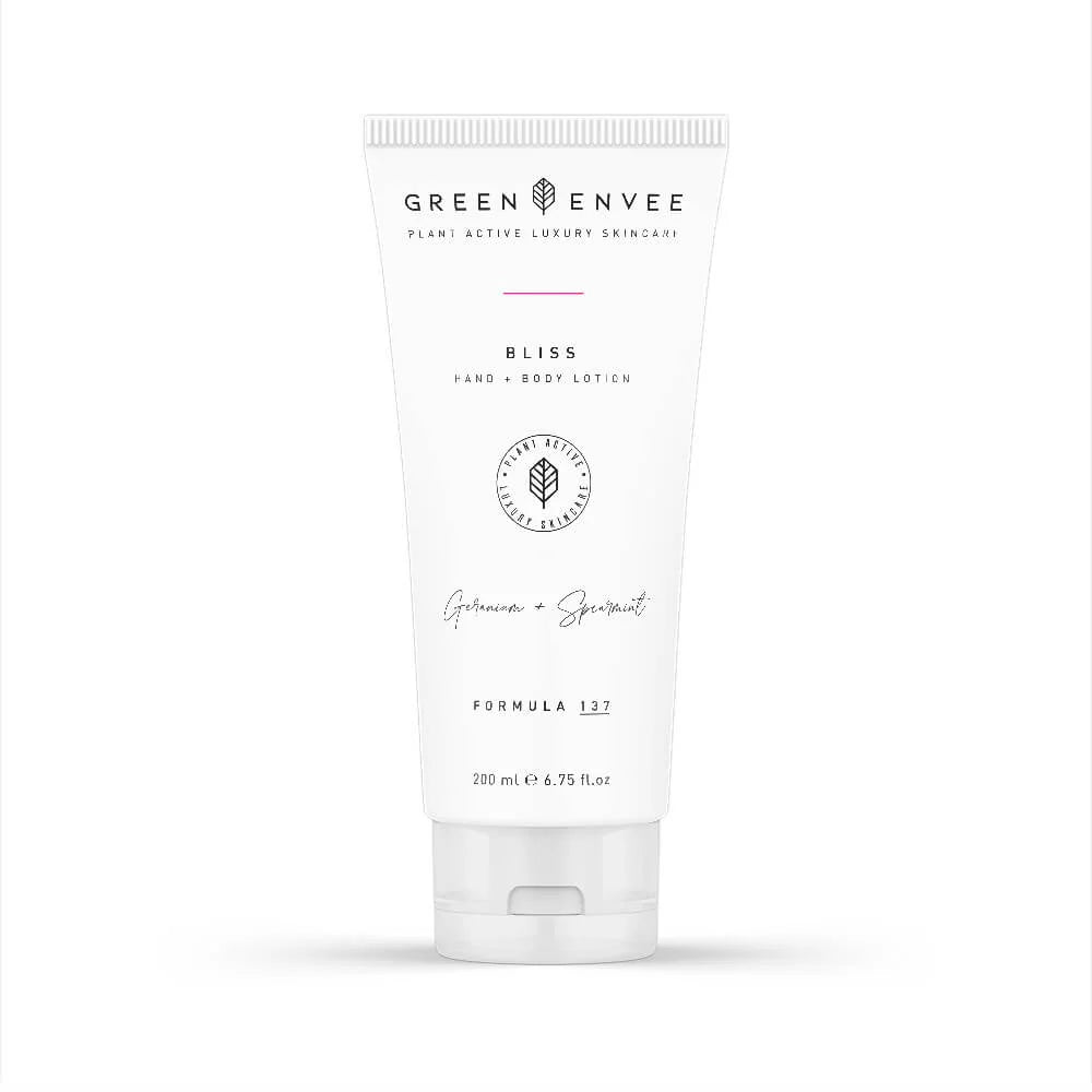 Green Envee Bliss Hand+Body Lotion 樂 - 天竺葵薄荷潤膚露 200ML