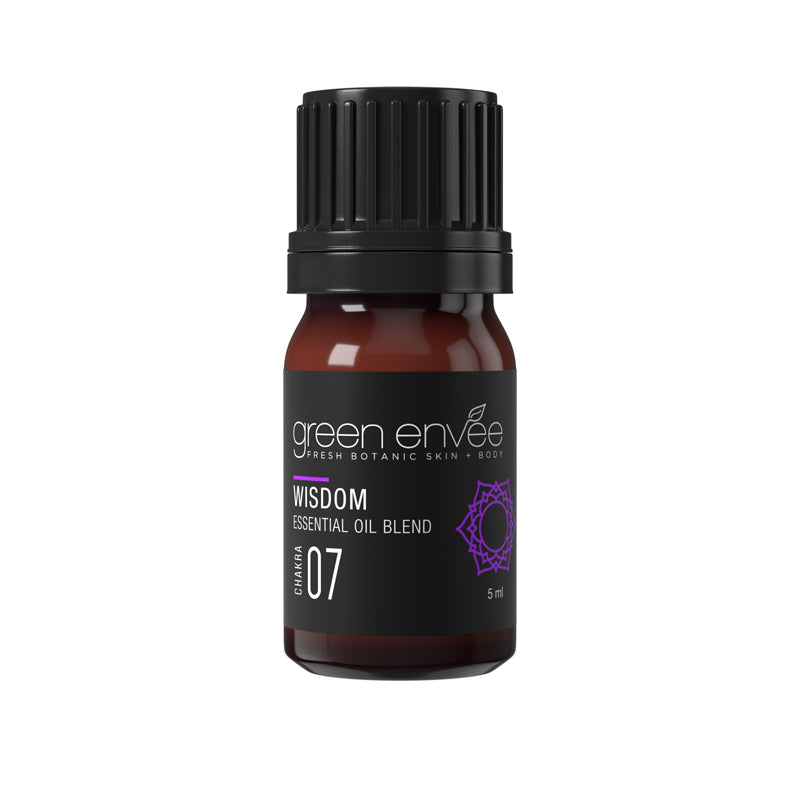 GREEN ENVEE 7TH 頂輪脈輪精油 CHAKRA (CROWN) – WISDOM ESSENTIAL OIL BLEND (5ml)